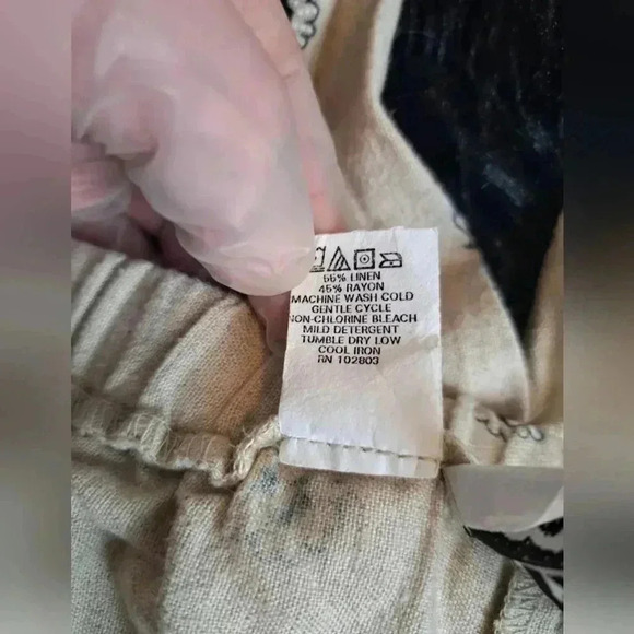 Briggs New York Comfort Waist Women Light Gray Summer Pants Size M/P - Picture 10 of 10